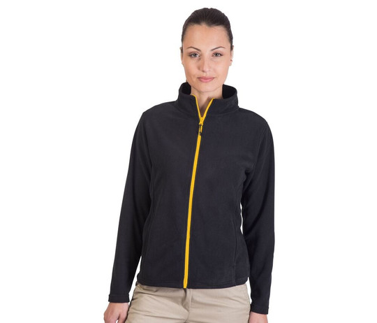 BLACK&MATCH BM701 - Fleecejacke mit Reißverschluss für Damen