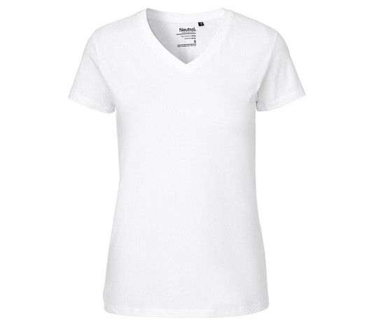 NEUTRAL O81005 - Women's single jersey V-neck T-shirt