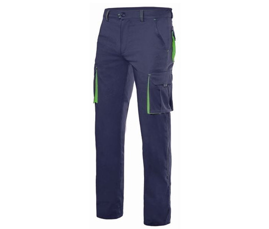 VELILLA V3024S - Zweifarbige stretch-Hose mit mehreren Taschen