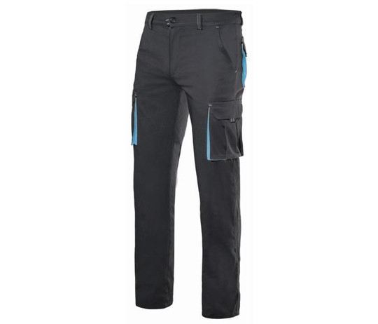 VELILLA V3024S - Two-tone Multipocket Stretch Trousers