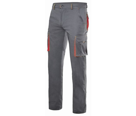 VELILLA V3024S - Zweifarbige stretch-Hose mit mehreren Taschen
