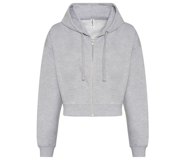 AWDIS JH065 - Women's short zipped sweatshirt