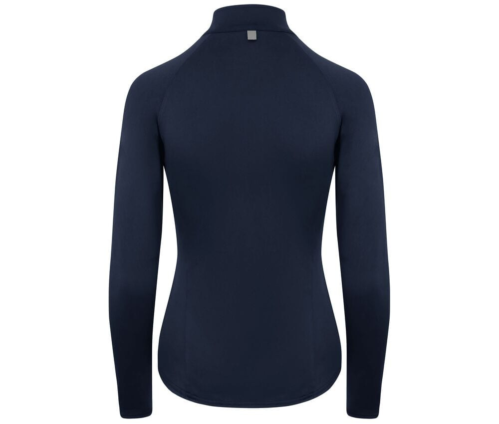 Just Cool JC035 - T-shirt sportiva da donna con colletto con zip