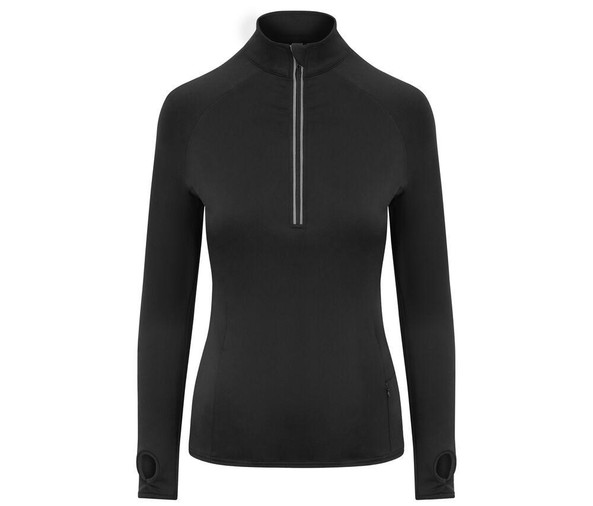 Just Cool JC035 - Women's sports t-shirt with zipped collar