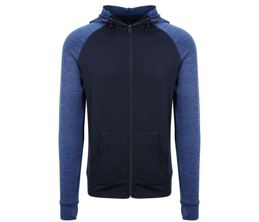 JUST COOL JC057 - Sweat homme contrasté