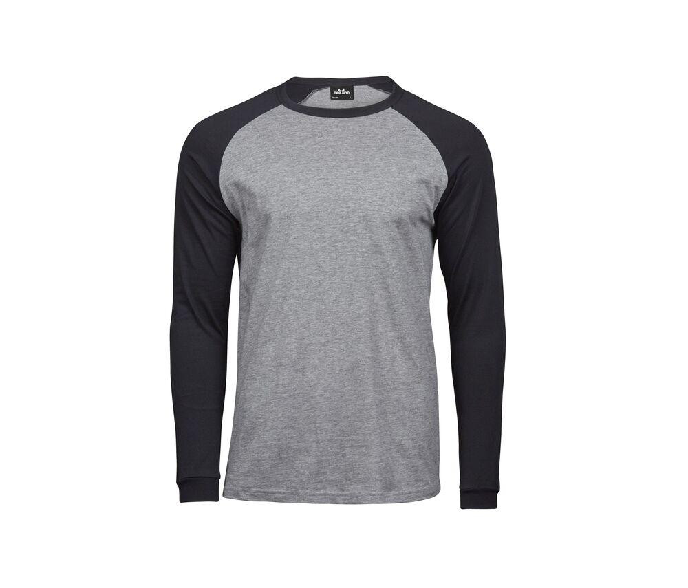 Tee Jays TJ5072 - Maglietta da baseball a maniche lunghe