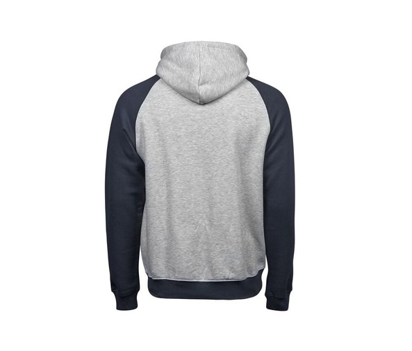 TEE JAYS TJ5432 - Contrast sleeve hooded sweatshirt