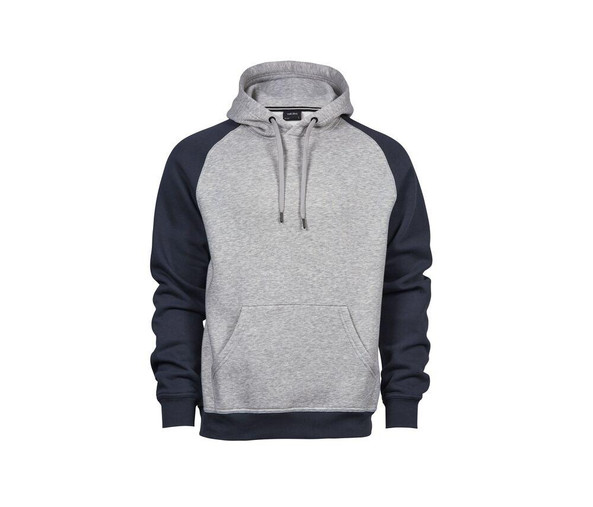 TEE JAYS TJ5432 - Contrast sleeve hooded sweatshirt