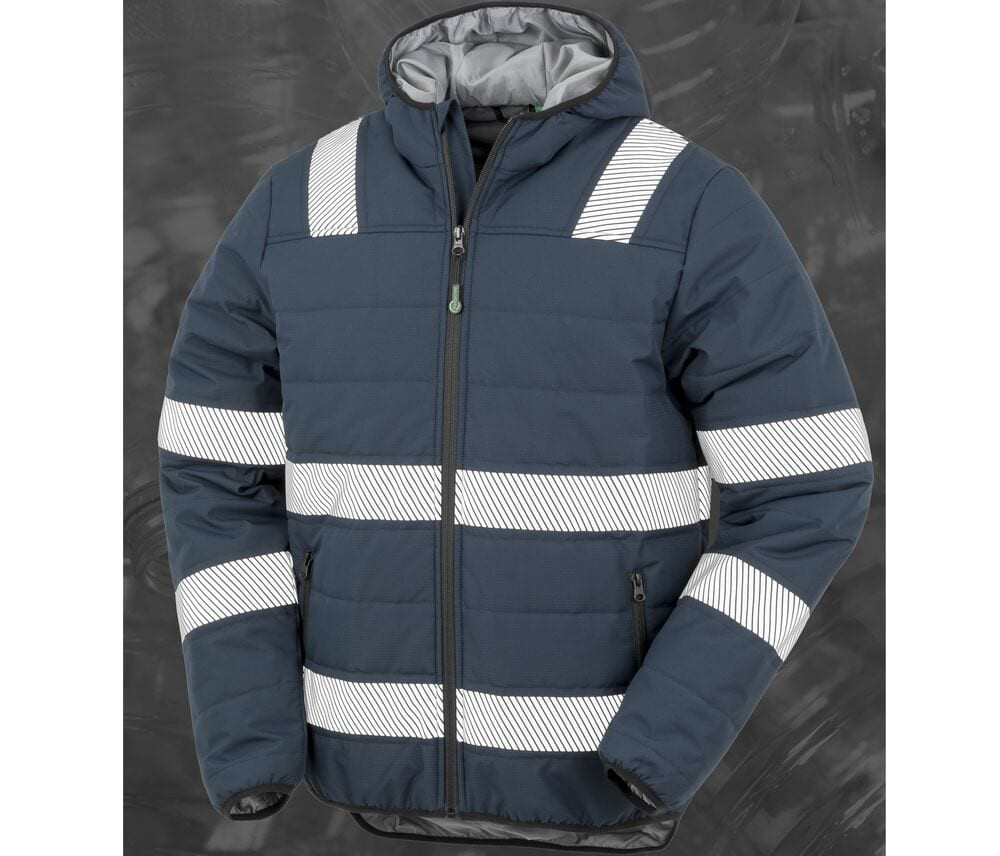 Result RS500X - Zeer zichtbaar jack van gerecycled polyester