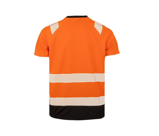 RESULT RS502X - Warnschutz-T-Shirt aus recyceltem Polyester