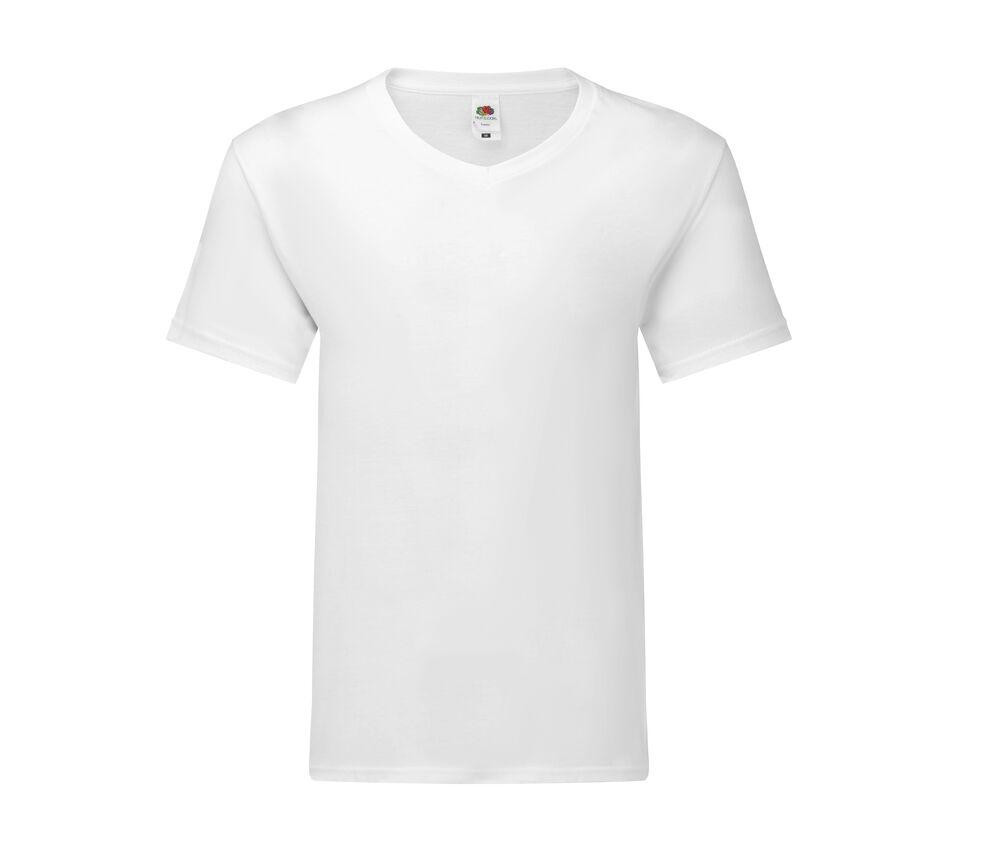 Fruit of the Loom SC154 - T-shirt da uomo con scollo a V
