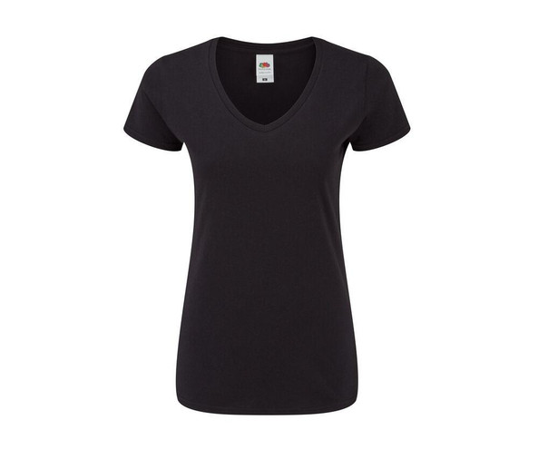 Fruit of the Loom SC155 - Women's v-neck t-shirt