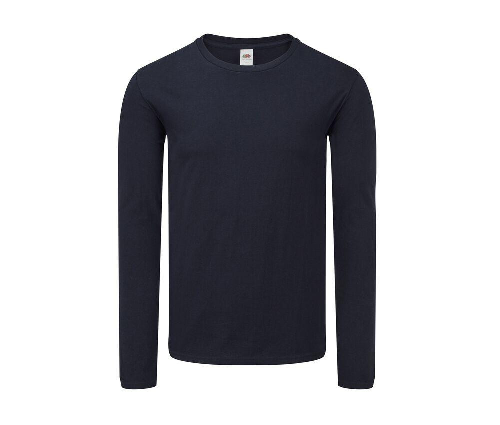 Fruit of the Loom SC153 - Maglietta a maniche lunghe