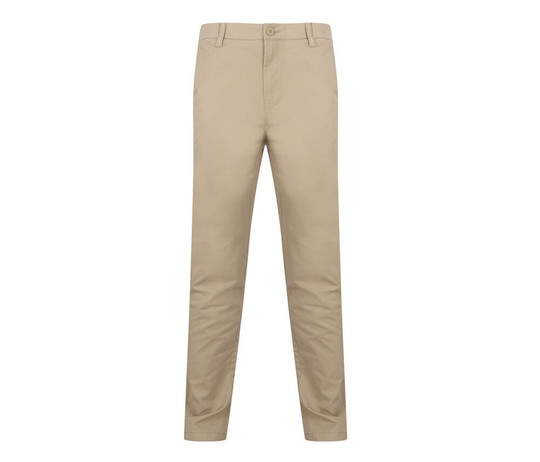HENBURY HY650 - MEN'S STRETCH CHINO - FLEX WAISTBAND
