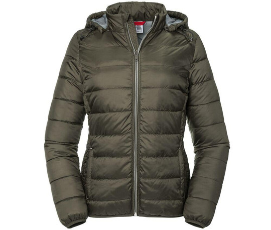 RUSSELL RU440F - LADIES HOODED NANO JACKET