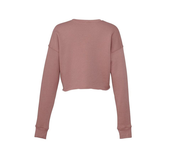 Bella + Canvas BE7503 - Women's short round neck sweatshirt