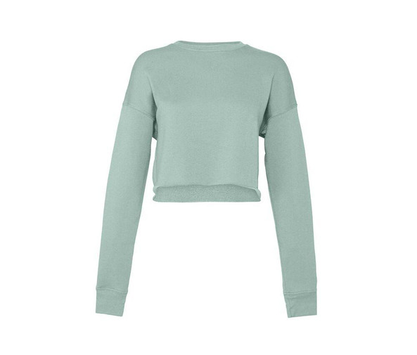Bella + Canvas BE7503 - Women's short round neck sweatshirt