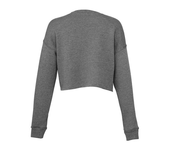 Bella + Canvas BE7503 - Women's short round neck sweatshirt
