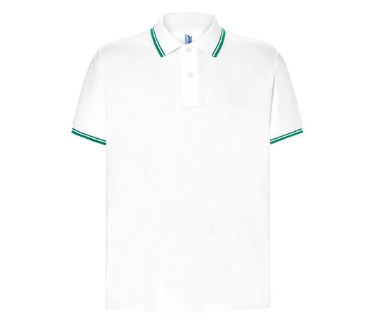 JHK JK205 - Contrast men's polo shirt