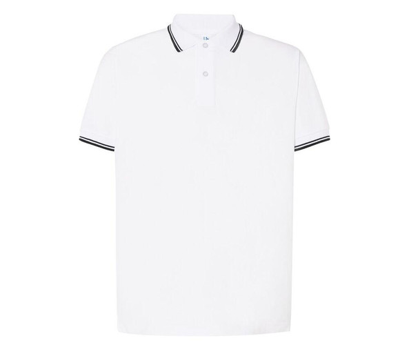 JHK JK205 - Polo da uomo in contrasto