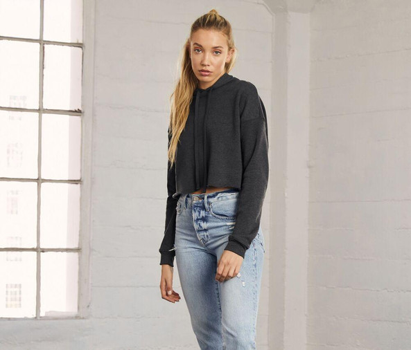 Bella+Canvas BE7502 - Women's short hoodie
