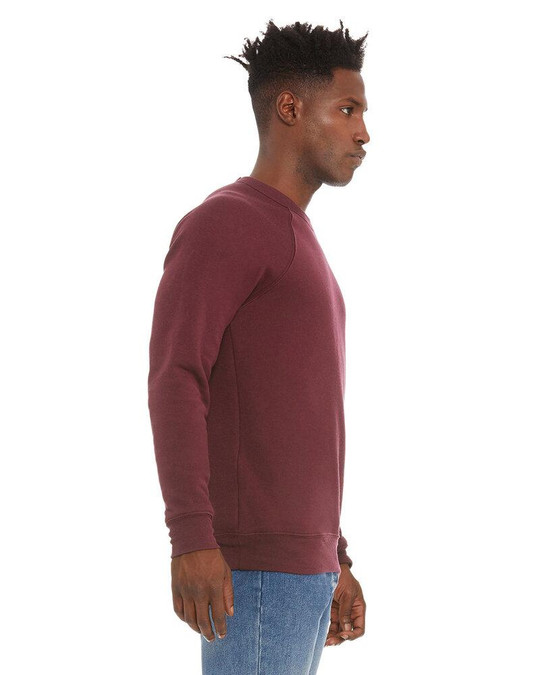Bella+Canvas 3901 - Sweat-shirt unisexe à col roulé en polaire éponge
