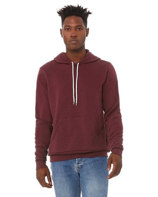 Bella+Canvas B3719 - Hoodie à capuche en molleton éponge unisexe