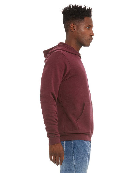 Bella+Canvas B3719 - Hoodie à capuche en molleton éponge unisexe