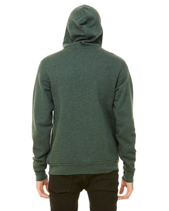 Bella+Canvas B3719 - Hoodie à capuche en molleton éponge unisexe