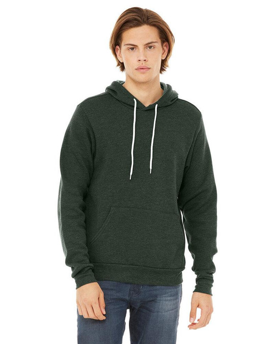 Bella+Canvas B3719 - Hoodie à capuche en molleton éponge unisexe