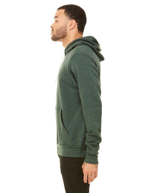 Bella+Canvas B3719 - Hoodie à capuche en molleton éponge unisexe