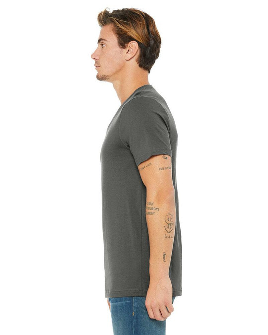 Bella+Canvas B3005 - T-shirt unisexe en jersey à manches courtes et col en V