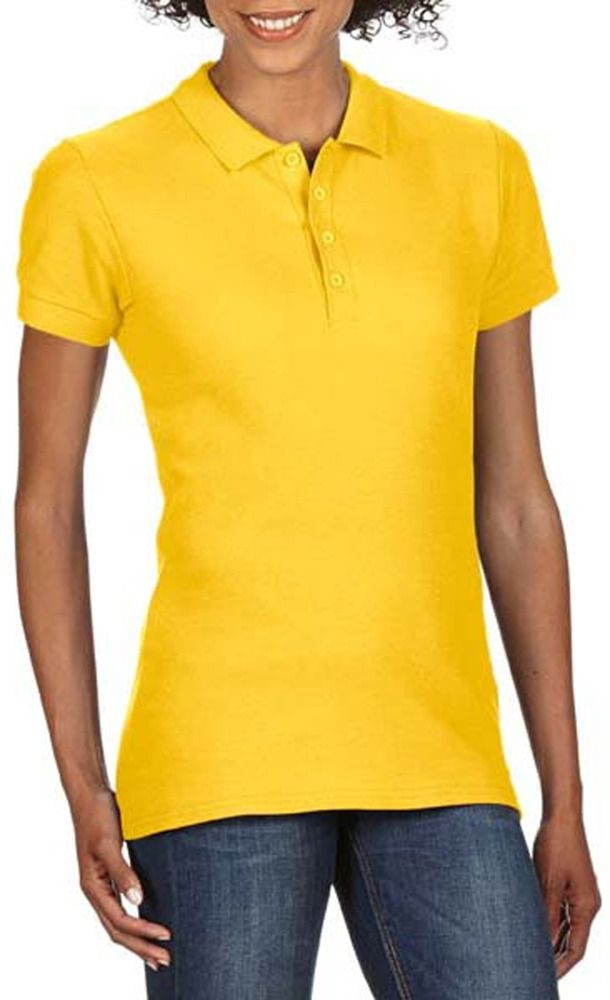 Gildan G64800L - Softstyle Ringspun Cotton Ladies Double Pique