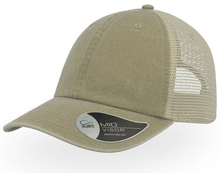 Atlantis ACCASE - Case Pigment Dyed 6 Panel Trucker Cap