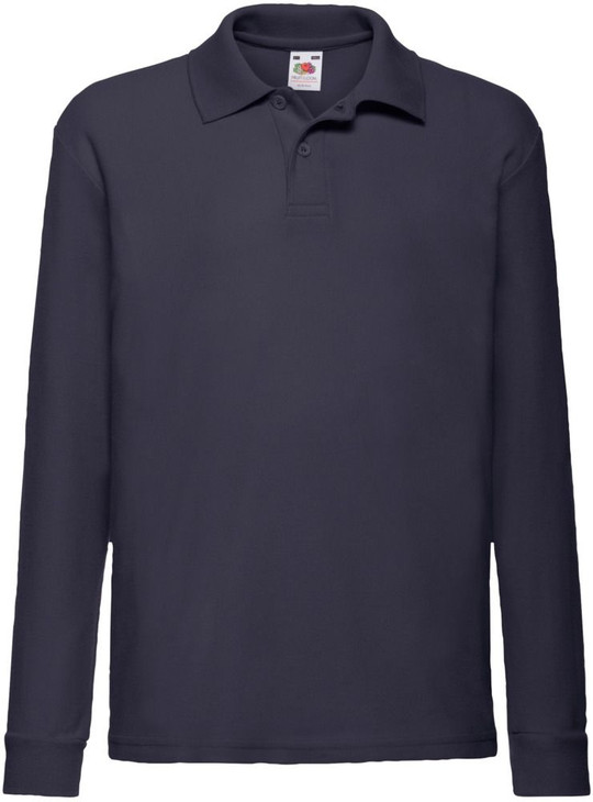 Fruit Of The Loom F63201 - Polo Long Sleeve 65/35 Kids