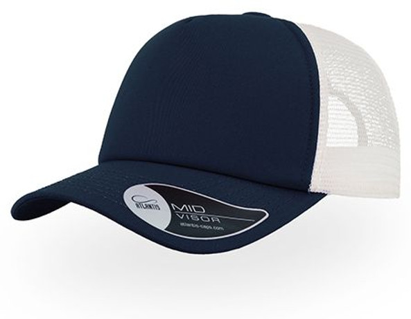 Atlantis ACRECO - Record Mid Visor 5 Panel Trucker Cap