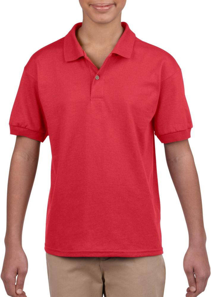 Gildan G8800B - Single Jersey DryBlend Polo Kids