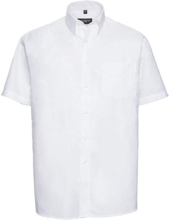 Russell Collection R933M - Mens Oxford Shirt Short Sleeve 135gm