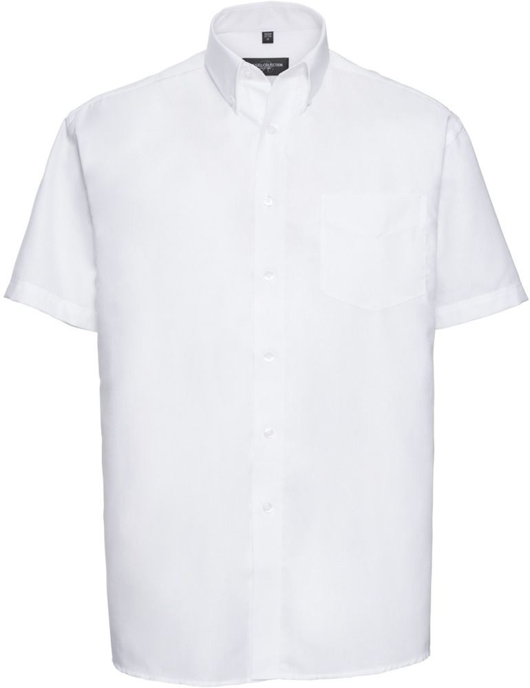 Russell Collection R933M - Mens Oxford Shirt Short Sleeve 135gm