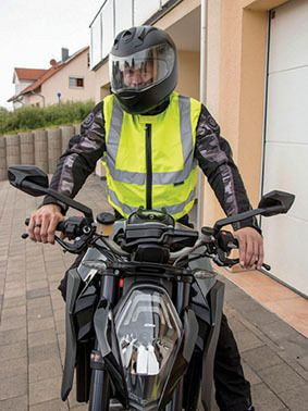 Korntex KXMOTO - High Visibility Bikers Vest