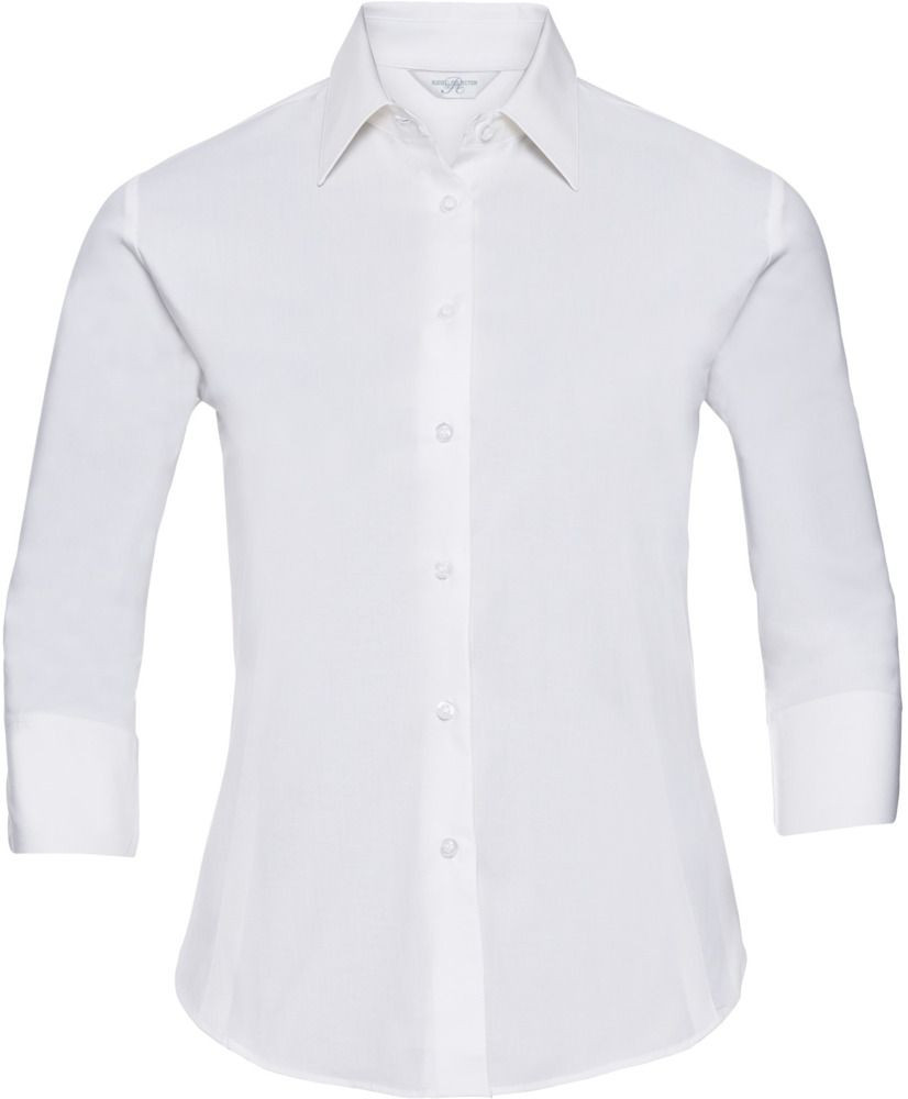 Russell Collection R946F - Easy Care Fitted 3/4 Sleeve Shirt Ladies