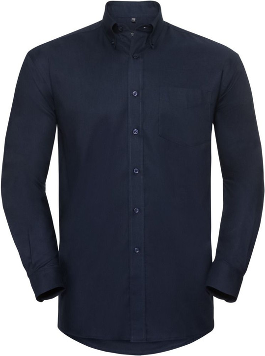 Russell Collection R932M - Mens Oxford Shirt Long Sleeve 135gm