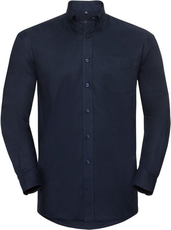 Russell Collection R932M - Mens Oxford Shirt Long Sleeve 135gm