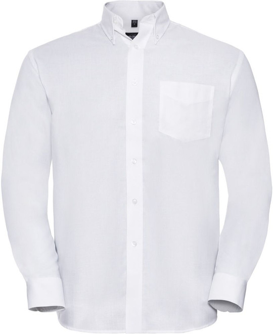 Russell Collection R932M - Mens Oxford Shirt Long Sleeve 135gm