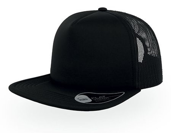 Atlantis ACSN90 - Snap 90s Flat Visor 5 Panel Trucker Cap