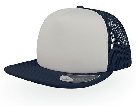 Atlantis ACSN90 - Snap 90s Flat Visor 5 Panel Trucker Cap