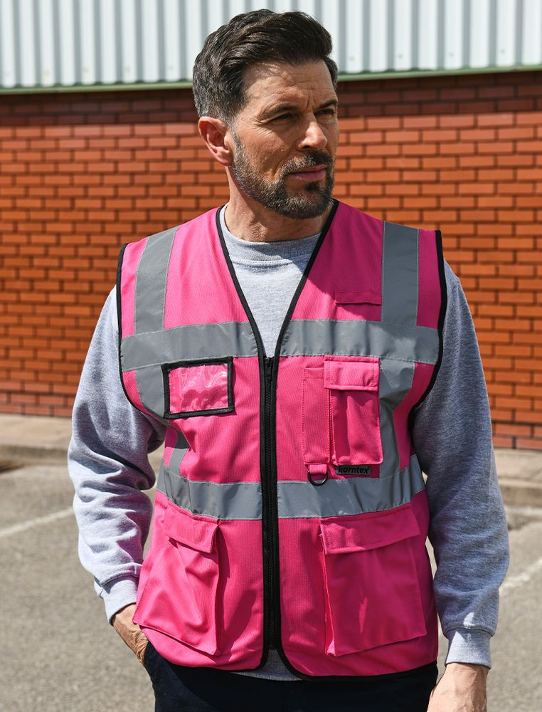 Korntex KXEXEC - High Visibility Executive Multifunction Safety Vest