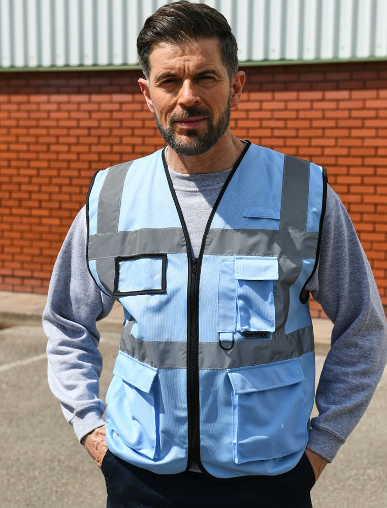 Korntex KXEXEC - High Visibility Executive Multifunction Safety Vest