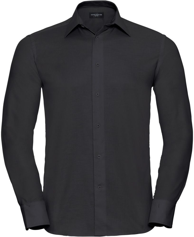 Russell Collection R922M - Oxford Tailored Easy Care Long Sleeve Shirt Mens