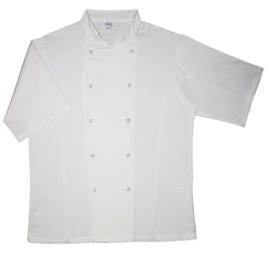 AFD By Dennys DDD70S - Budget Chef Jacket Short Sleved